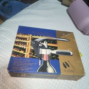 CONNOISSEUR EUC CHROME CORKSCREW SET